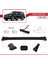 Infiniti QX80 (Z62) 2014-2023 Arası ile Uyumlu Fly Model Ara Atkı Tavan Barı Siyah 2 Adet 3