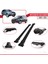 Mitsubishi Outlander 2 2007-2012 Arası ile Uyumlu Fly Model Ara Atkı Tavan Barı Siyah 2 Adet 4