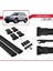Hyundai Santa Fe (Sm) 2001-2006 Arası ile Uyumlu Fly Model Ara Atkı Tavan Barı Siyah 2 Adet 5
