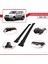 Ssangyong Rexton (Y250) 2006-2012 Arası ile Uyumlu Fly Model Ara Atkı Tavan Barı Siyah 2 Adet 4