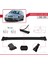 Mercedes C Class 2 (S203) 2000-2007 Arası ile Uyumlu Fly Model Ara Atkı Tavan Barı Siyah 3 Adet 3