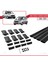 Ford Transit/tourneo Courier Pre-Facelift 2014-2017 Arası ile Uyumlu Fly Model Ara Atkı Tavan Barı Siyah 4 Adet 5