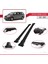Toyota Sienna 3 (XL30) 2011-2020 Arası ile Uyumlu Fly Model Ara Atkı Tavan Barı Siyah 2 Adet 4