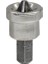 CB/252DB Alçıpan Için Şapkalı Yıldız Bits Uç PH2X25 mm 2