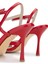 Kadın Vegan Kırmızı Topuklu Ayakkabı 828 8495 Bn Ayk Y25 Kırmızı 5
