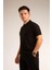 Siyah Kısa Kollu Genç Boy Lise Okul Lakos Polo Yaka T-Shirt 5