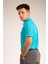 Turkuaz Kısa Kollu Genç Boy Lise Polo Yaka T-Shirt 5