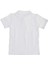 Beyaz Kısa Kol Düz Yakalı 6-16 Yaş Çocuk Okul Lakos Tişört T-Shirt - 80238-BEYAZ 2