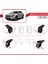 Mercedes Gla Class (X156) 2014-2019 Arası ile Uyumlu Ace-2 Ara Atkı Tavan Barı Siyah 2 Adet 4