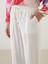 Yeni Sezon Beli Lastikli Genis Paca Kadin Pantolon - S5LD78Z8 3