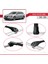 Skoda Superb 3 (3V) Combi Pre-Facelift 2015-2019 Arası ile Uyumlu Ace-1 Ara Atkı Tavan Barı Siyah 3 Adet 4