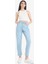 Yeni Sezon Comfort Mom Yüksek Bel Kısa Paça Jean Pantolon 2
