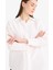 Yeni Sezon Relax Fit Basic Düz Poplin Uzun Kollu Tesettür Gömlek Tunik 4