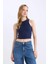 Yeni Sezon Fitted Halter Yaka Fitilli Kaşkorse Atlet 4