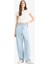Yeni Sezon Baggy Fit Yüksek Bel Düz Paça Jean Pantolon 3