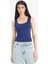Yeni Sezon Slim Fit Dar Kesim Basic Düz Kare Yaka Atlet 4