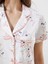 Yeni Sezon Gomlek Yaka Cicekli Kadin Pijama Takim - S5GS71Z8 3