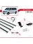 Volkswagen T6 Caravelle 2015-2024 Arası ile Uyumlu Basıc Model Ara Atkı Tavan Barı Gri 4 Adet 5