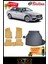 Mercedes C Serisi Sedan 2014-2021 W205 3D Bej Havuz Paspas&bagaj Havuz Set( Plastik Setli)+Hediyeli! 2