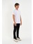 Regular Fit Baskısız Basic T-Shirt %100 Pamuk Yumuşak Dokulu Bisiklet Yaka Tişört 6