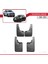 Volkswagen Amarok (2f) 2010-2020 Arası ile Uyumlu Ön Arka Takım Paçalık 4'lü Siyah 2