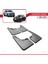 Volkswagen Amarok (2f) 2010-2020 Arası ile Uyumlu Ön Arka Takım Paçalık 4'lü Siyah 3