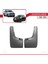 Volkswagen Amarok (2f) 2010-2020 Arası ile Uyumlu Ön Arka Takım Paçalık 4'lü Siyah 4