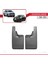 Volkswagen Amarok (2f) 2010-2020 Arası ile Uyumlu Ön Arka Takım Paçalık 4'lü Siyah 5