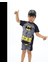Batman Figürlü 3 Parça Boneli Erkek Çocuk Mayo Alt Üst Takım 1