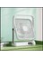 Masaüstü Şarjlı Fan 120 Hız Kademeli Ultra Ince Led Göstergeli Vantilatör Serinletici Mini Klima 1