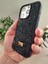 iPhone 15 Pro Uyumlu Işıltılı Taşlı Kamera Çıkıntılı Içi Kadife Kaliteli Lüks Kılıf 4