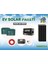 Bağ Evi Solar Paketi 1200W Inverter 205W Güneş Paneli 100AH Jel Akü 4