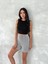 Su Yolu Çizgili Yazlık Şort SYL-0034 2