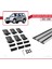 Mitsubishi Pajero (V60) 3 Kapı 1999-2006 Arası ile Uyumlu Fly Model Ara Atkı Tavan Barı Gri 3 Adet 5