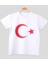 Unısex Kısa Kol Çocuk Bayrak Ay Yıldızlı 23 Nisan 29 Ekim 10 Kasım Gösteri T-Shırt 1