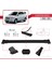 Ssangyong Rodius 2005-2012 Arası ile Uyumlu Fly Model Ara Atkı Tavan Barı Siyah 2 Adet 4