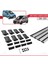Ford Transit/tourneo Courier Post-Facelift 2018-2022 Arası ile Uyumlu Fly Model Ara Atkı Tavan Barı Gri 4 Adet 5