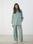 Yeni Sezon Beli Lastikli Genis Paca Muslin Kadin Pantolon - S5M279Z8 1