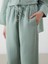 Yeni Sezon Beli Lastikli Genis Paca Muslin Kadin Pantolon - S5M279Z8 3
