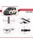 Toyota Yaris Verso (XP20) 1999-2005 Arası ile Uyumlu Basıc Model Ara Atkı Tavan Barı Gri 3 Adet 4