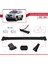Toyota Land Cruiser Prado (J125) 2007-2009 Arası ile Uyumlu Fly Model Ara Atkı Tavan Barı Siyah 2 Adet 3