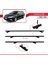 Citroen C5 Iı Tourer 2008-2018 Arası ile Uyumlu Basıc Model Ara Atkı Tavan Barı Siyah 3 Adet 5