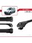 Opel Combo C 2001-2011 Arası ile Uyumlu Ace-1 Ara Atkı Tavan Barı Siyah 4 Adet 3
