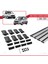 Ford Transit/tourneo Courier Pre-Facelift 2014-2017 Arası ile Uyumlu Fly Model Ara Atkı Tavan Barı Gri 4 Adet 5