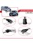 Ford Transit/tourneo Custom 2012-2023 Arası ile Uyumlu Ace-1 Ara Atkı Tavan Barı Gri 4 Adet 4