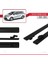 Toyota Sienna 4 (XL40) 2021 ve Sonrası ile Uyumlu Basıc Model Ara Atkı Tavan Barı Siyah 2 Adet 3