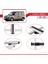 Vauxhall Combo D 2012-2018 Arası ile Uyumlu Basıc Model Ara Atkı Tavan Barı Gri 2 Adet 4