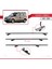 Vauxhall Combo D 2012-2018 Arası ile Uyumlu Basıc Model Ara Atkı Tavan Barı Gri 2 Adet 5