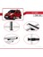 Fiat Qubo 2008-2017 Arası ile Uyumlu Basıc Model Ara Atkı Tavan Barı Gri 2 Adet 4