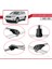 Toyota Highlander (XU40) 2008-2013 Arası ile Uyumlu Ace-1 Ara Atkı Tavan Barı Gri 3 Adet 4